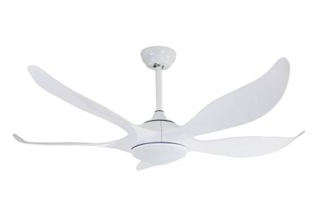 Ventilador Noro Cristal Record - Blanco Motor DC 132cm