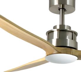 Ventilador CORON niquel pino SUNACA - Motor DC 132cm Ø.