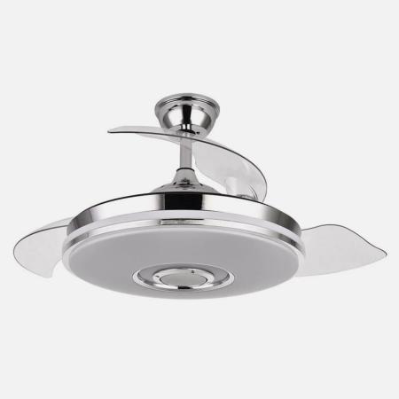 Ventilador NOTO Musical RGB Fabrilamp - Motor DC Ø108cm