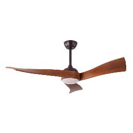 Ventilador Janubi Marron Fabrilamp - Motor DC Ø132cm