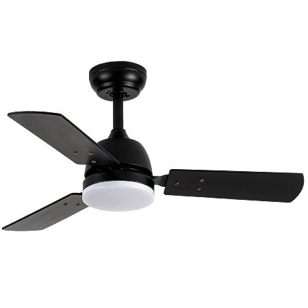 Ventilador Portico Negro Fabrilamp - Motor DC Ø91,4cm