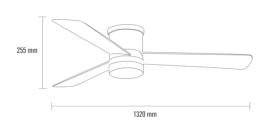 Ventilador Zonda MIMAX Ø132cm