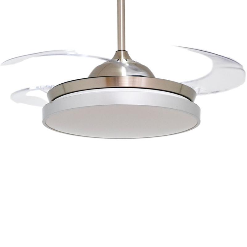 Ventilador de Techo Texaluge | Daven Niquel aspas retractiles