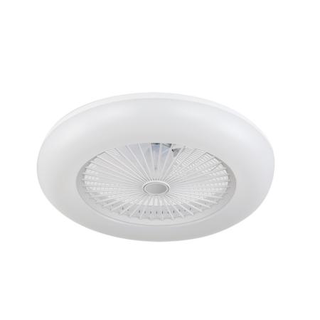 Ventilador Peri Blanco Fabrilamp - Ø55cm Luz LED