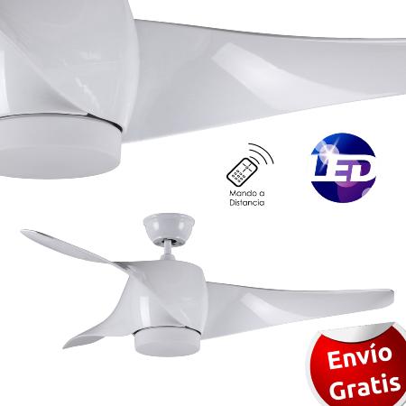 Ventilador Electra Blanco Fabrilamp Ø132cm