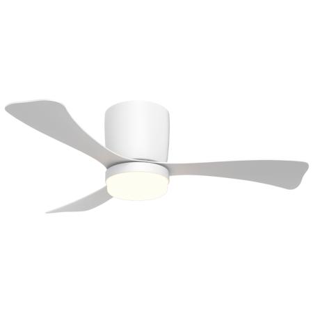 Ventilador de techo ALEMAR Kent Blanco Luz LED Ø107 cm