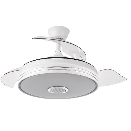 Ventilador Musical Matanuska Blanco Fabrilamp - Motor DC Ø108cm