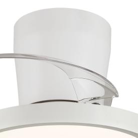 Ventilador Retractil Melody-XS Blanco con base P&B - Motor DC. 30-68cmØ.