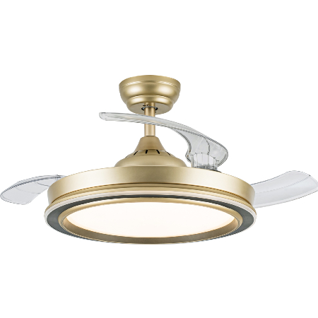 Ventilador Picolo Fabrilamp Oro - Motor DC Ø106cm