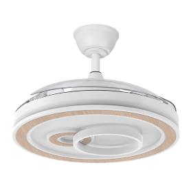 Ventilador Sultan Fabrilamp Blanco - Motor DC Ø107cm