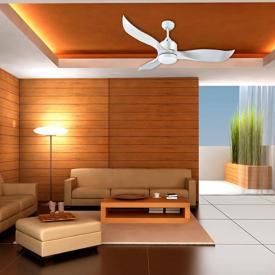 Ventilador EGARA SULION - Motor DC. luz LED. 132cm Ø.