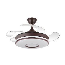 Ventilador Dani Mini Fabrilamp Marrón - Motor DC Ø40-91cm