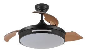 Ventilador MICENAS Negro Fabrilamp - Motor DC Ø109cm