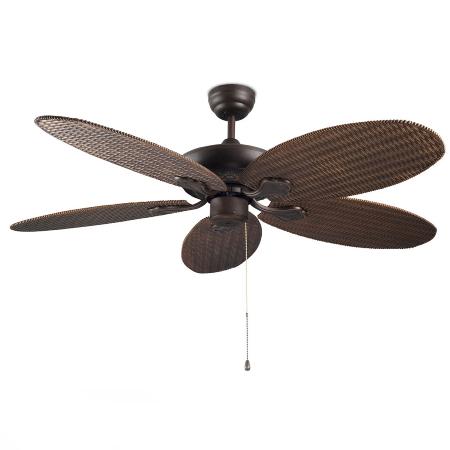 Ventilador Phuket Marron LEDS-C4 Ø132cm