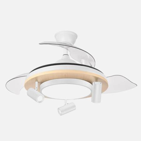 Ventilador Gladiator Fabrilamp Blanco - Motor DC Ø107cm