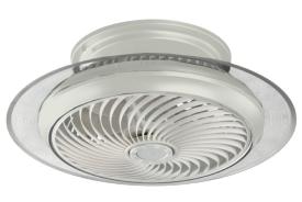 Ventilador Ottawa Blanco Acontract-luz  Ø55cm.