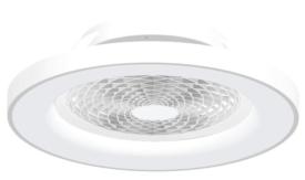 Ventilador Tibet Mantra - Blanco Luz LED Domotico 63cm.Ø