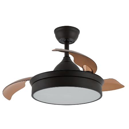 Ventilador Cala Marrón Fabrilamp - Motor DC Ø41cm