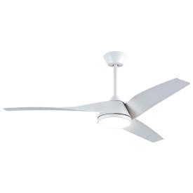 Ventilador de techo ALEMAR Papua Blanco Luz LED Ø132 cm