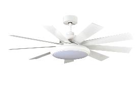 Ventilador Pireo Blanco Fabrilamp - Motor DC Ø132cm