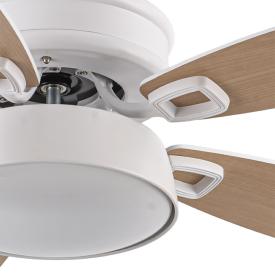 Ventilador Braw Blanco Fabrilamp - Motor DC 107Øcm