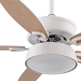 Ventilador Braw Blanco Fabrilamp - Motor DC 107Øcm