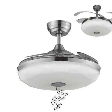 Ventilador Musical Jazz Fabrilamp - Motor DC Ø107cm Y RGB