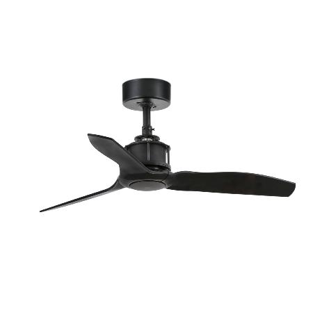 Ventilador Mini Just Fan negro FARO. 81cm Ø