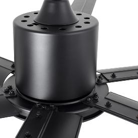 Ventilador Andros FARO Negro 213cm.Ø - Motor DC