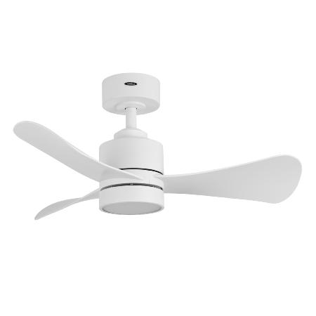 Ventilador Zepelin Blanco Fabrilamp - Motor DC Ø91cm