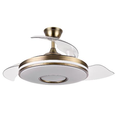 Ventilador Dani Fabrilamp Oro envejecido - Motor DC Ø108cm