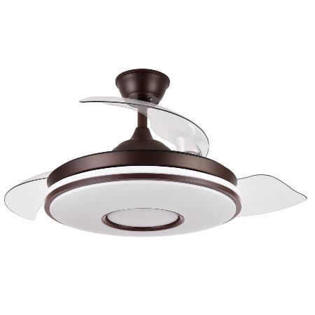 Ventilador Dani Fabrilamp Marrón - Motor DC Ø108cm