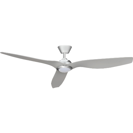 Ventilador Delfos Niquel / Gris Fabrilamp - Motor DC Ø132cm