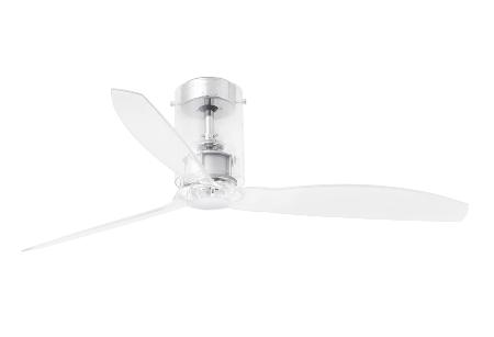 Ventilador Mini Tube FARO Sin luz blanco mate 128cm.Ø