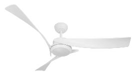 Ventilador Tarento Blanco Fabrilamp - Motor DC Ø132cm