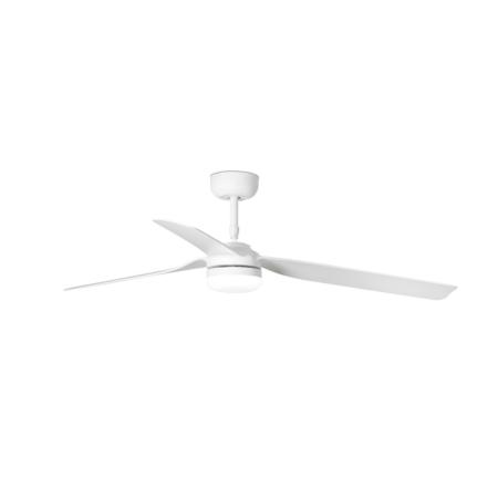 Ventilador Punt FARO Blanco con luz LED 130cm.Ø