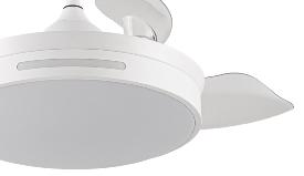 Ventilador MICENAS Blanco Fabrilamp - Motor DC Ø109cm