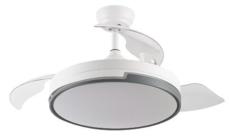 Ventilador OLIMPIA Blanco Fabrilamp - Motor DC Ø109cm