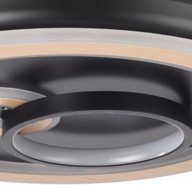 Ventilador Sultan Fabrilamp Negro - Motor DC Ø107cm