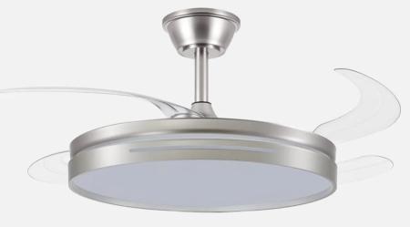 Ventilador MICENAS Niquel Fabrilamp - Motor DC Ø108cm