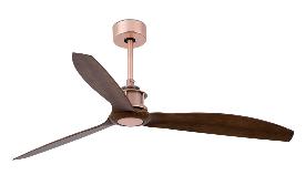 Ventilador Just Fan FARO - Cobre. Motor DC. 128cm.Ø