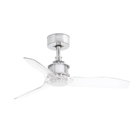 Ventilador Mini Just Fan transparente FARO. 81cm Ø