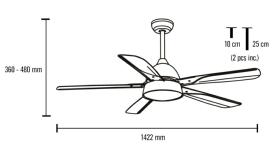 Ventilador Shamal MIMAX Ø142cm