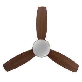 Ventilador Maestral Oro Envejecido Fabrilamp - Motor DC Ø107cm