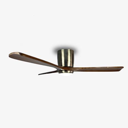 Ventilador CASTULO SUNACA - Motor DC. Oro Envejecido 132cm Ø.