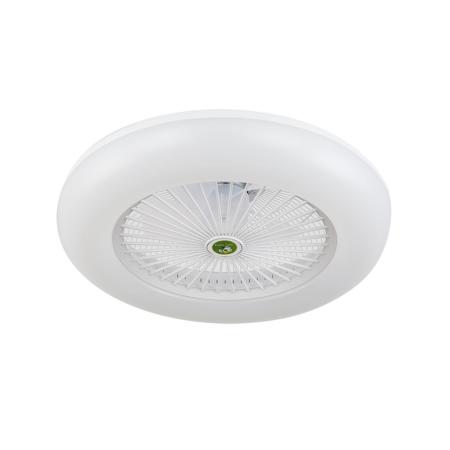 Ventilador Yakarta Blanco Narvi - Ø55cm Luz LED