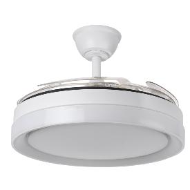 Ventilador Zenit Fabrilamp Blanco - Motor DC Ø50-107cm