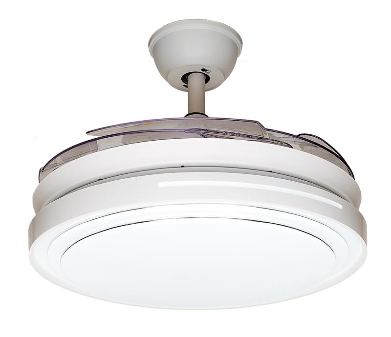 Ventilador de Techo Texaluge | Egil Blanco aspas retractiles