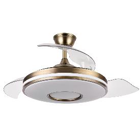 Ventilador Dani Fabrilamp Oro envejecido - Motor DC Ø108cm