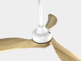 Ventilador CURVES SUNACA - Motor DC. luz LED. 132cm  Ø.